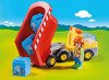 Eerste speelgoed - Playmobil - 123 - kiepwagen