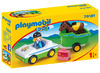 Playmobil 123 - wagen met paardentrailer