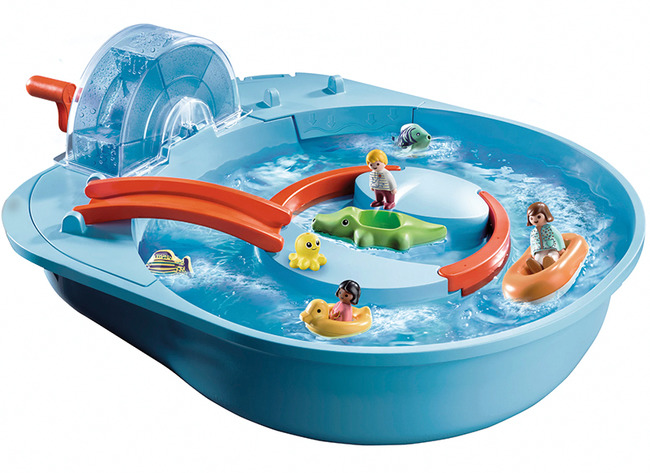 Eerste speelgoed - Playmobil - 123 - vrolijke waterbaan