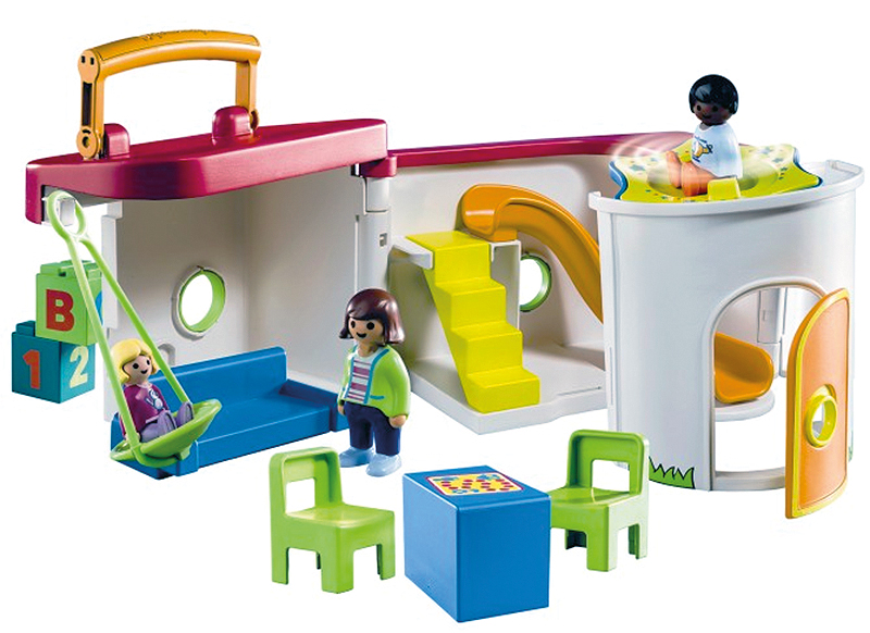 Eerste speelgoed - Playmobil - 123 - mijn meeneem kinderdagverblijf