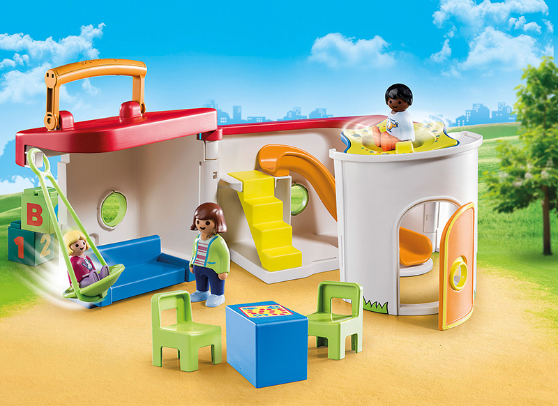 Eerste speelgoed - Playmobil - 123 - mijn meeneem kinderdagverblijf
