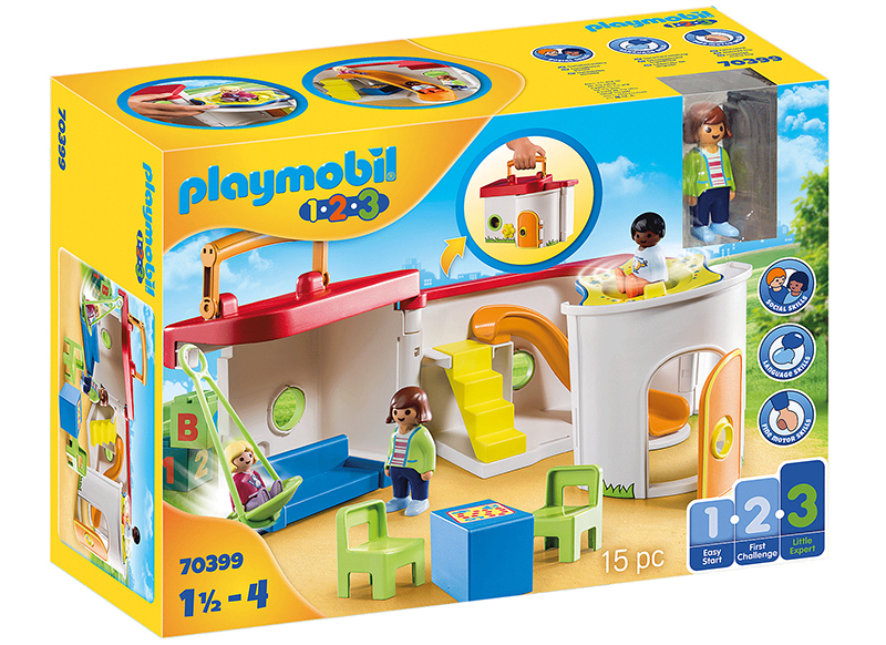 Eerste speelgoed - Playmobil - 123 - mijn meeneem kinderdagverblijf