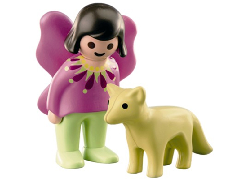 Eerste speelgoed - Playmobil - 123 - feeenvriend met vos
