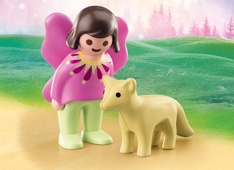Eerste speelgoed - Playmobil - 123 - feeenvriend met vos