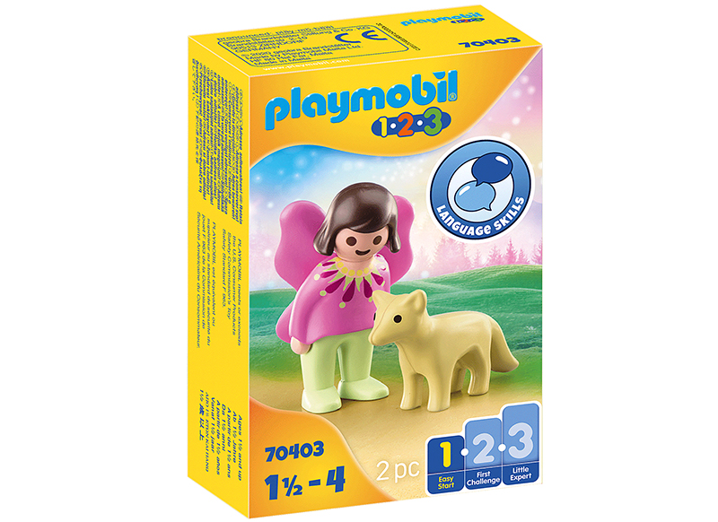 Eerste speelgoed - Playmobil - 123 - feeenvriend met vos