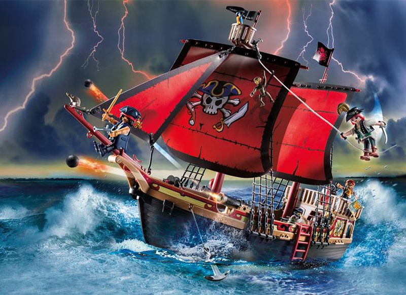 Piratenschip - Playmobil - piratenschip - per stuk