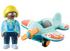 Eerste speelgoed - Playmobil 123 - vliegtuig