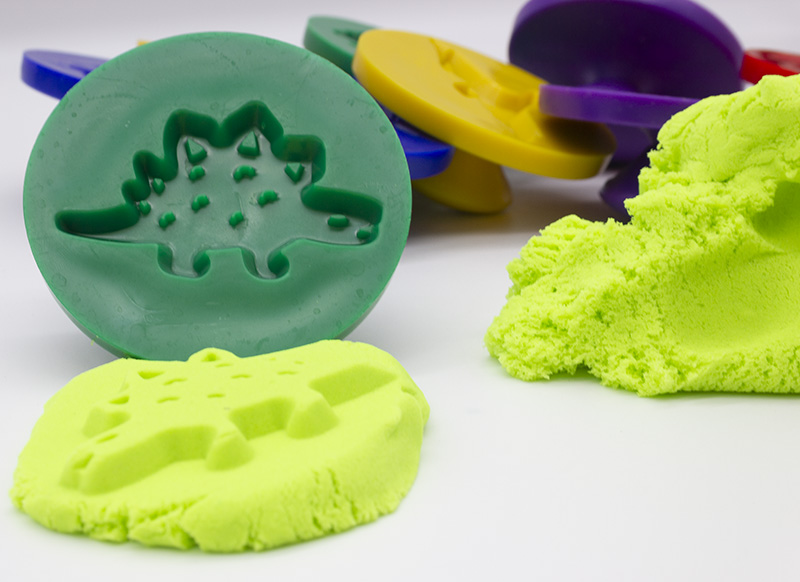 Stempels - kleistempels - EDX Education - plastic - boetseren - set van 12 assorti