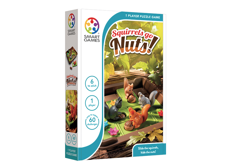 Denkspel - SmartGames Squirrels Go Nuts! - eekhoorns - per spel