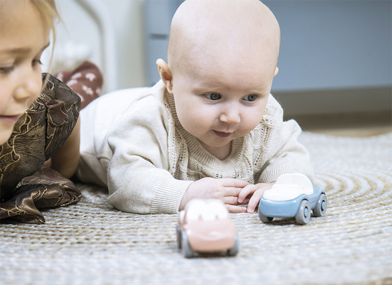 Eerste speelgoed - Dantoy - tiny - funcars - 20 stuks