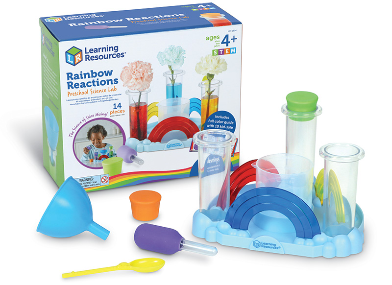 Spel - Learning Resources Rainbow Reactions Preschool Science Lab - per spel