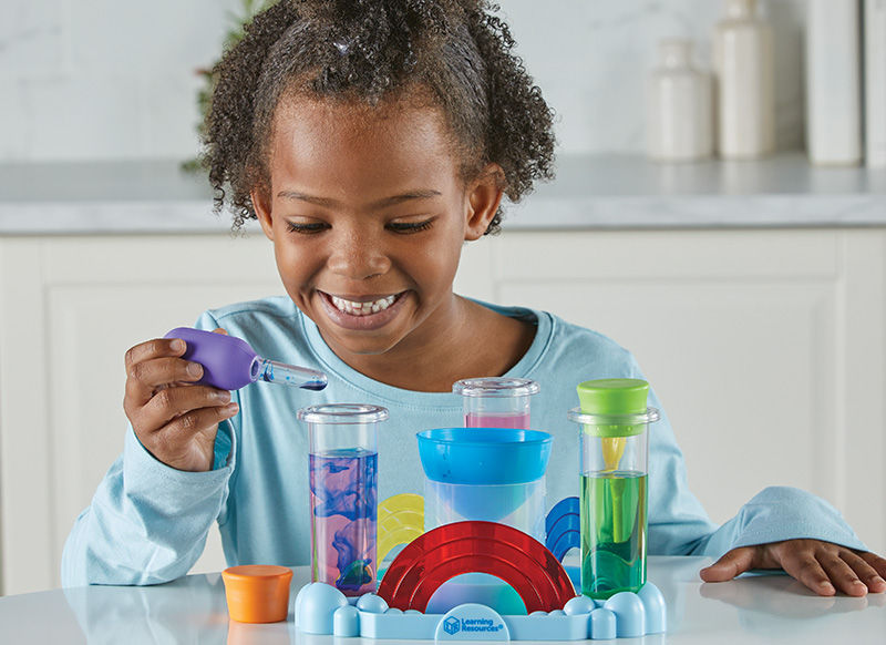 Spel - Learning Resources Rainbow Reactions Preschool Science Lab - per spel
