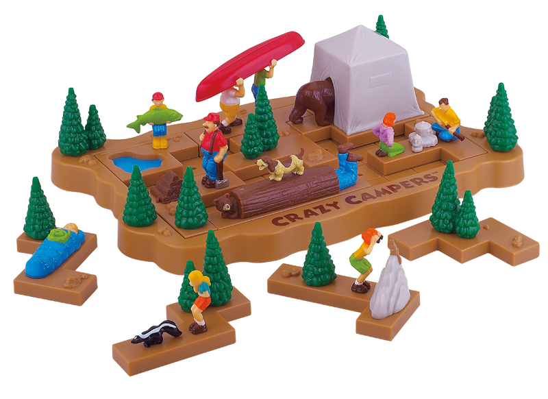Spellen - Eureka - Crazy Campers - per spel