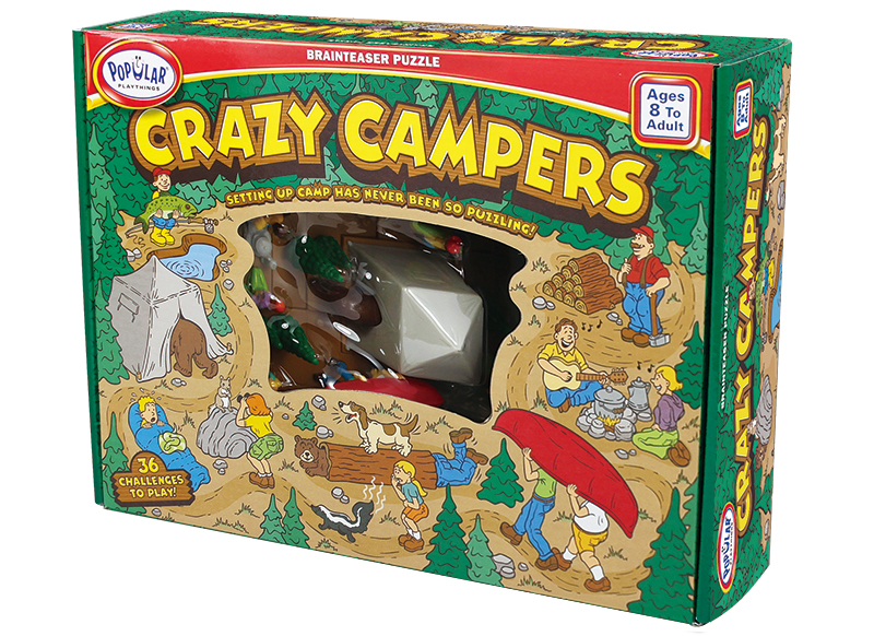 Spellen - Eureka - Crazy Campers - per spel