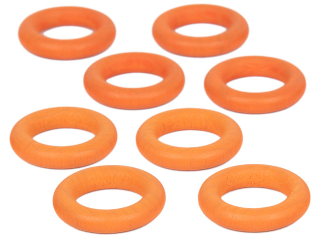 Open-ended - Wood-It Hoop - loose parts - ring - houten speelgoed - assortiment van 30