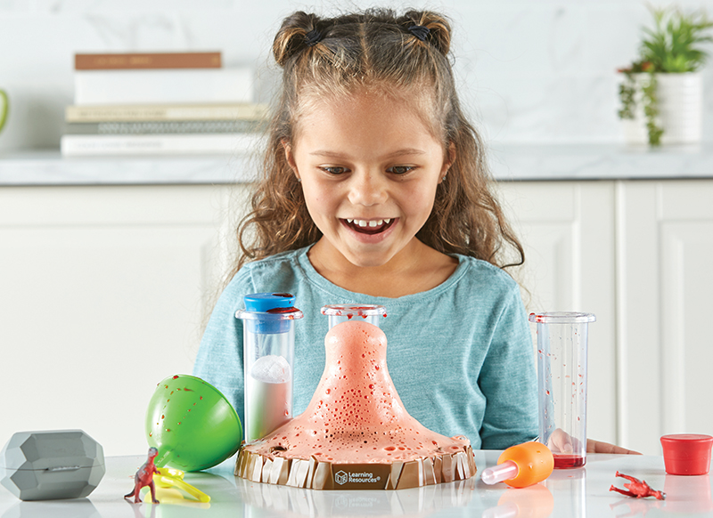 Spel - Learning Resources Fizzy Volcano Preschool Science Lab - per spel
