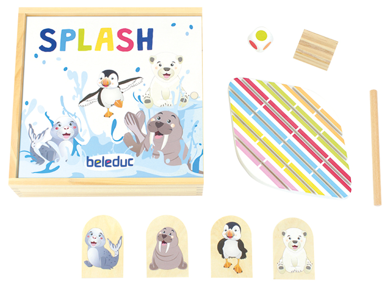 Spellen - Hout - Beleduc - Splash - per spel
