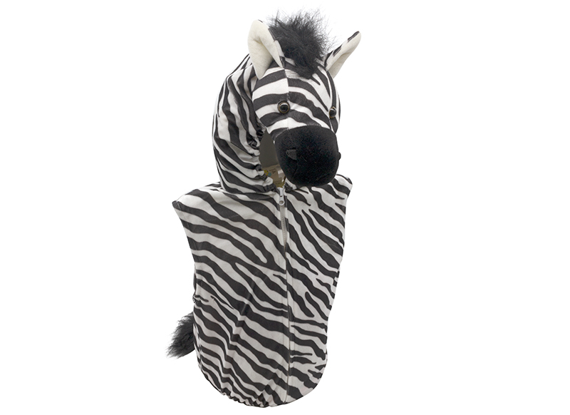 Verkleedkledij - Pretend to bee -  Zebra - per stuk