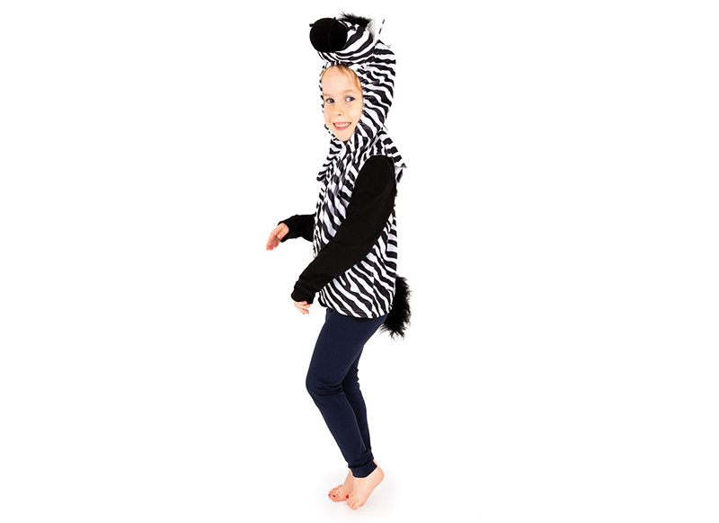 Verkleedkledij - Pretend to bee -  Zebra - per stuk