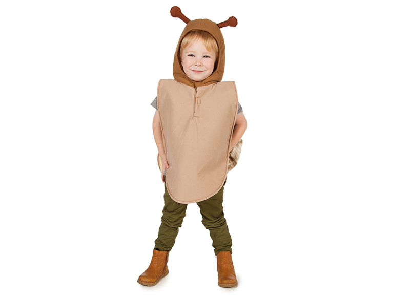 Verkleedkledij - Pretend to bee - Verkleedcapes - slak - per stuk