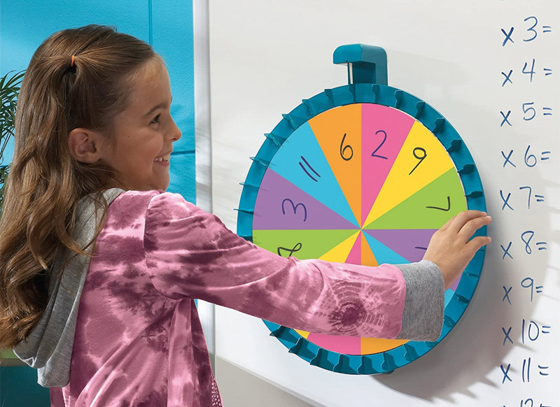 Rad - Educational Insights Jumbo Magnetic Spinner - draairad - gekleurd - magnetisch - 40 cm diameter - plastic - per stuk