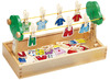 Kleur en vorm - Gogo Toys - nabouwen - waslijn - hout - per spel