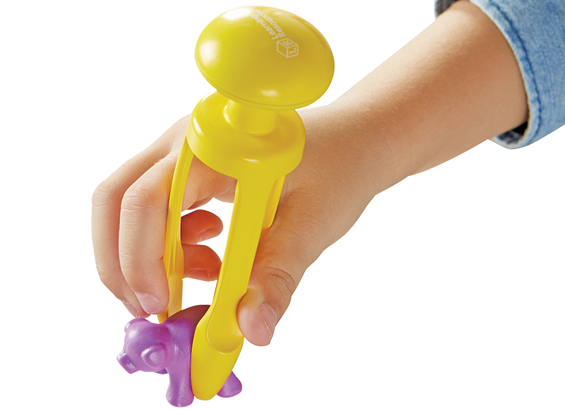 Pincetten - Learning Resources TriGrip Tongs - pengreep - fijne motoriek - set van 6 assorti