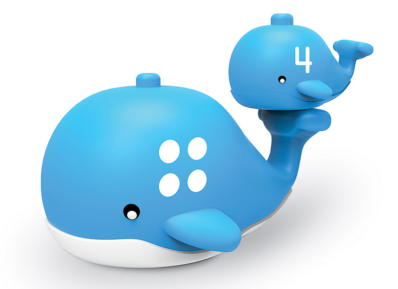 Wiskunde intitiatie - Learning Resources - snap-n-learn telwalvissen