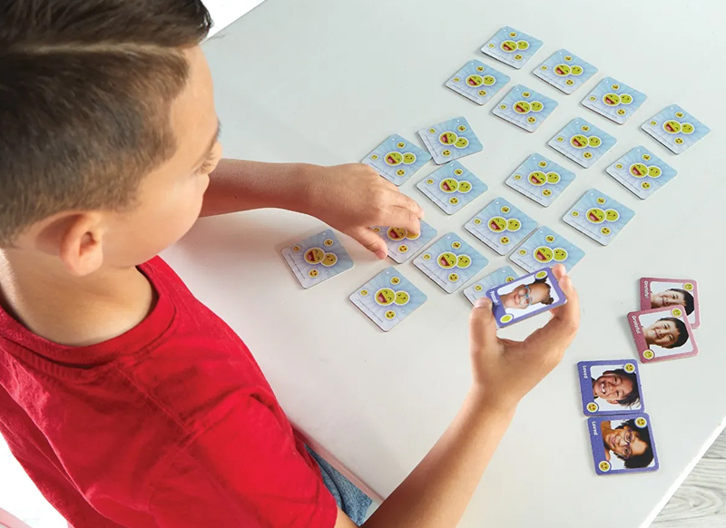 Spel - memoryspel - hand2mind Learn About Feelings Memory Game - per spel