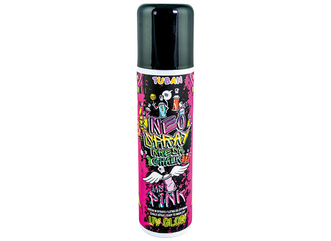 Krijt - graffiti spray - Tuban - roos - 150 ml - per stuk