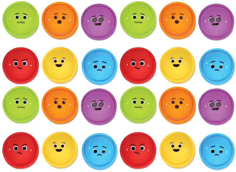 Emoties - Learning Resources Rainbow Emotions Fidget Poppers - set van 24 assorti