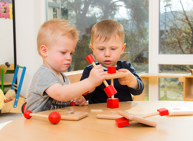 Motoriekbord - Dusyma Tucky - set van 5