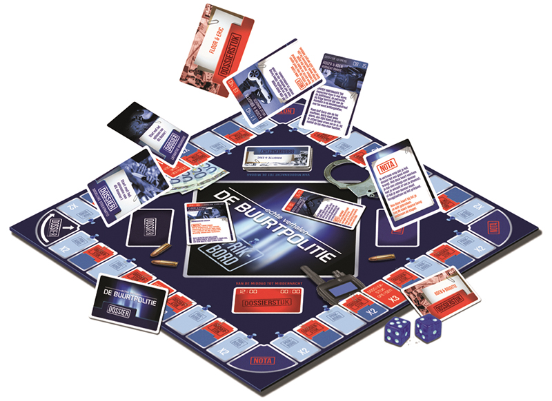 Spellen - bordspel - de buurtpolitie
