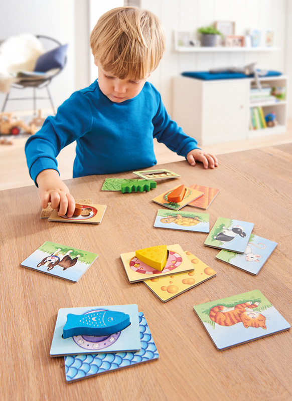 Spellen - mijn eerste spellen - Haba - dieren voederen