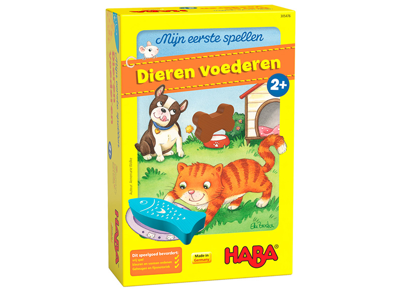 Spellen - mijn eerste spellen - Haba - dieren voederen