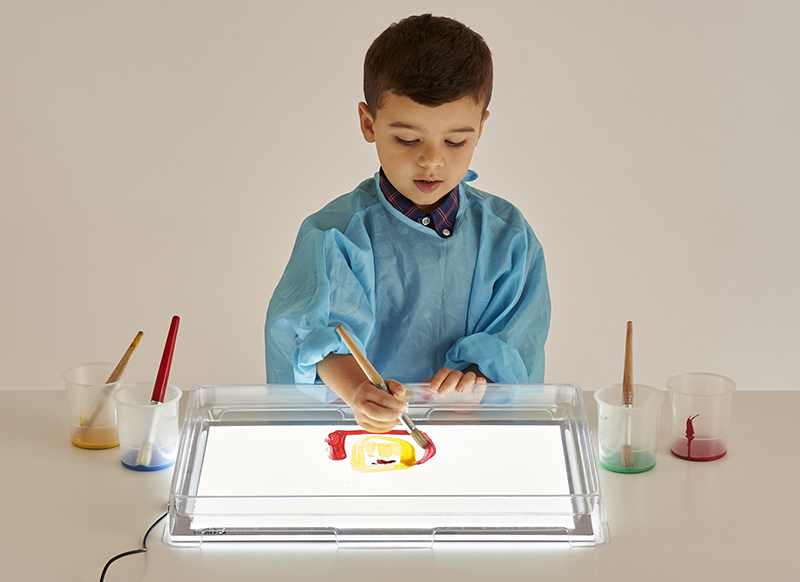 Speelbak - lichtbord - A3 - Commotion Education - kunststof - per stuk