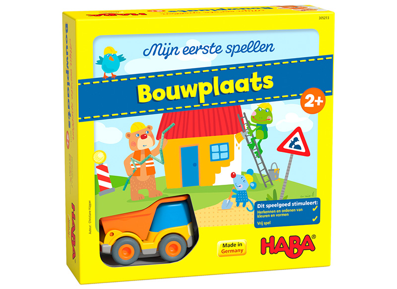 Spellen - mijn eerste spellen - Haba - bouwplaats