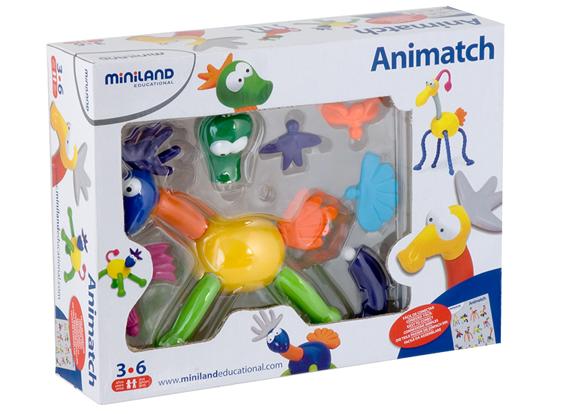 Bouwset - figuren - Miniland - Animatch - per set