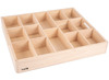 Open-ended - Wood-It - sorteerdoos - loose parts - lade - houten speelgoed - per stuk