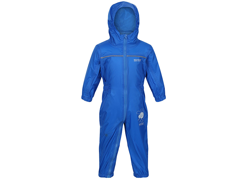 Op stap - Regatta - Regenpak blauw - verkrijgbaar in 3 maten - medium (18-24 m) - per stuk