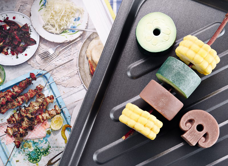 Buitenkeuken - Yellow Door - gezonde brochette - 12-delig