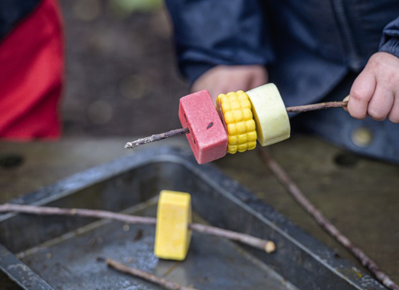 Buitenkeuken - Yellow Door - gezonde brochette - 12-delig