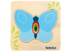 Puzzel - lagenpuzzel - Hout - Beleduc - kleine vlinder - per puzzel