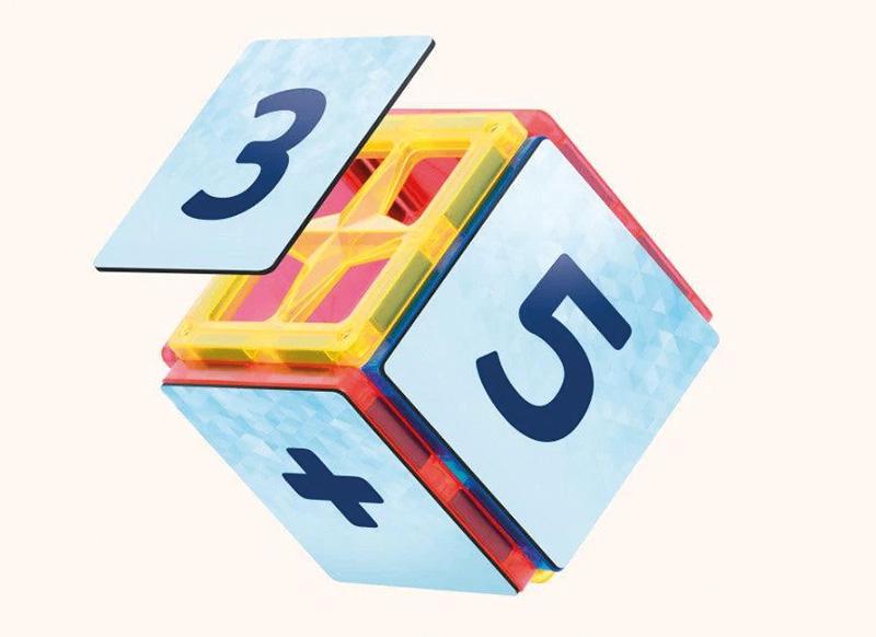 Bouwset - Coblo Magnetic Toppers - cijfers - magnetisch - set van 60