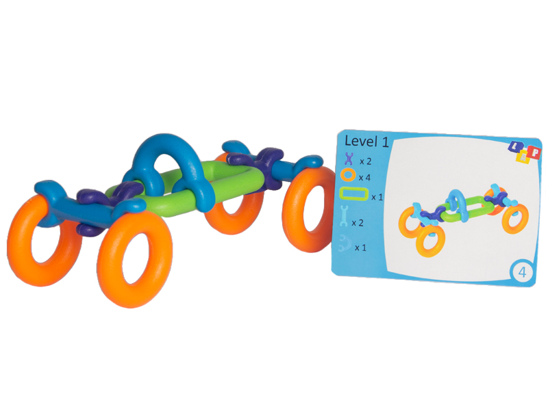 Constructie - clips - set van 50