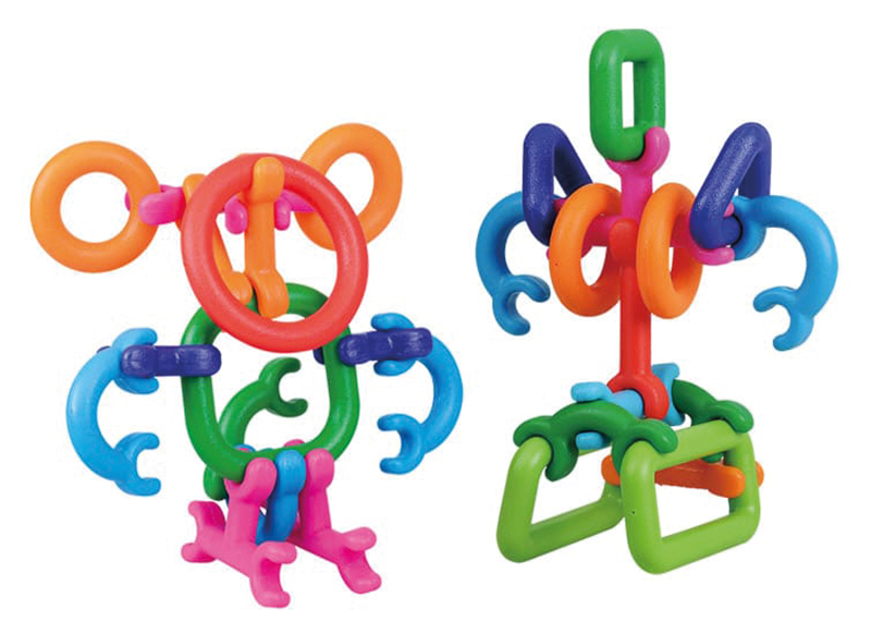 Constructie - clips - set van 50