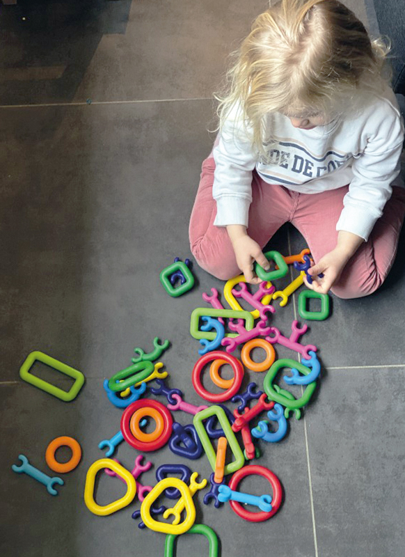 Constructie - clips - set van 50