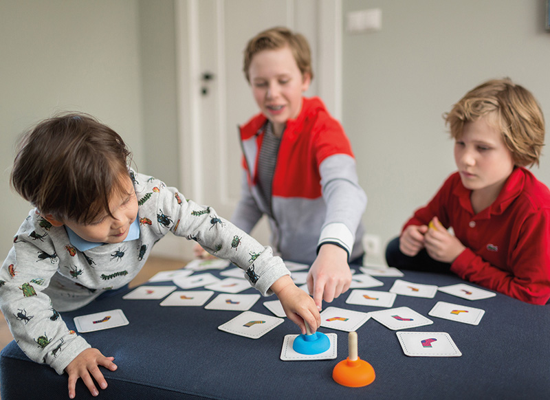 Spel - zoekspel - Croc's Sok - zoek de sok - kaartspel - per spel