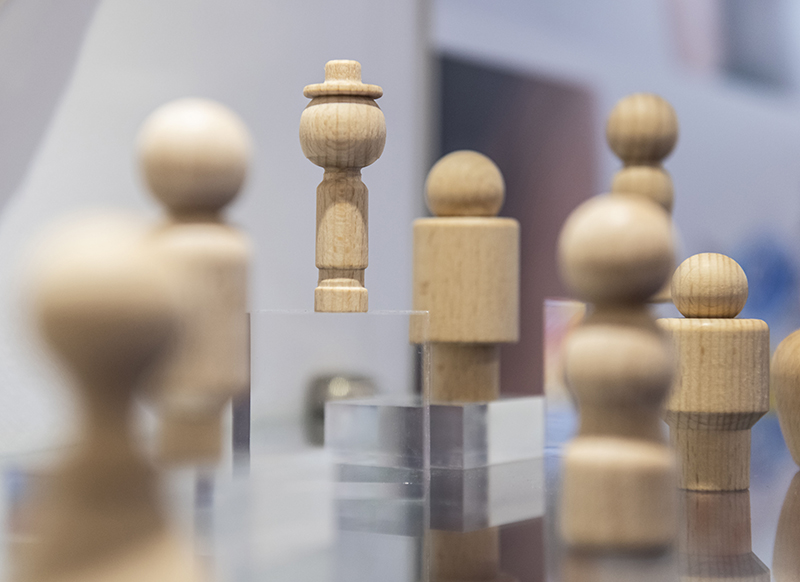 Loose parts - tickit - houten figuren - set van 10
