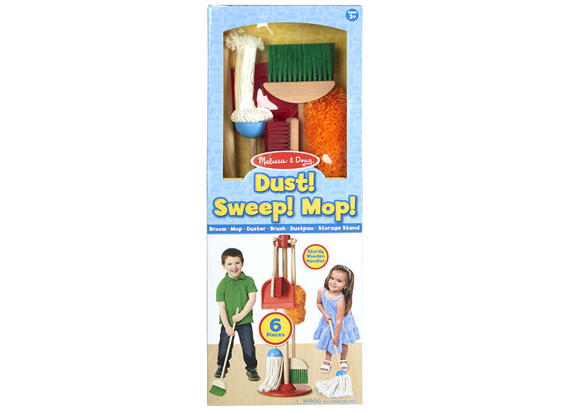 Schoonmaakset - poetsgerief - Melissa & Doug - speelset - per set